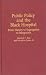 Public Policy and the Black Hospital by Woodrow Jones