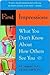 First Impressions by Valerie White