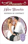 Book cover for Mistress by Contract (Harlequin Presents, #2201)