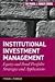 Institutional Investment Management: Equity and Bond Portfolio Strategies and Applications (Frank J. Fabozzi Series Book 177)