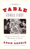 The Table Comes First Book cover for The Table Comes First