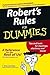 Robert's Rules For Dummies