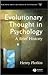 Evolutionary Thought in Psychology: A Brief History (Blackwell Brief Histories of Psychology Book 4)