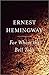 For Whom the Bell Tolls by Ernest Hemingway