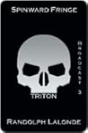 Book cover for Spinward Fringe Broadcast 3: Triton