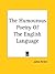 The Humorous Poetry of the English Language; from Chaucer to Saxe