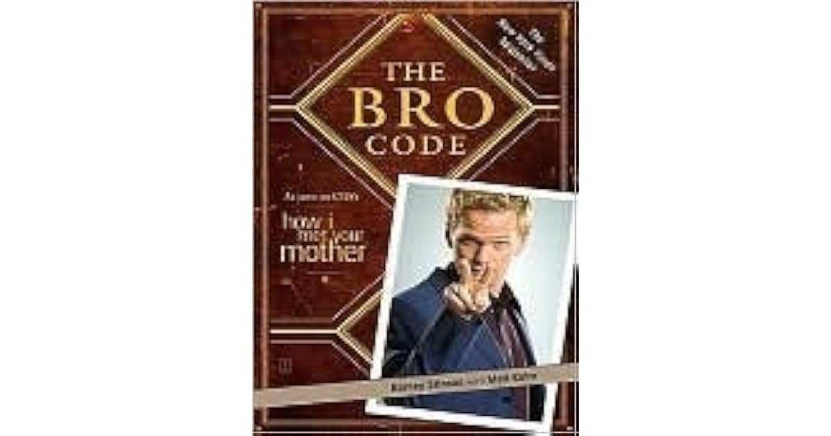 The bro code hardcover picture