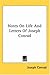 Notes on Life and Letters