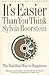 It's Easier Than You Think by Sylvia Boorstein It's Easier Than You Think by Sylvia Boorstein