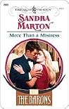 More Than a Mistress by Sandra Marton