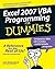 Excel 2007 VBA Programming For Dummies