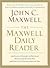 The Maxwell Daily Reader: 365 Days of Insight to Develop the Leader Within You and Influence Those Around You