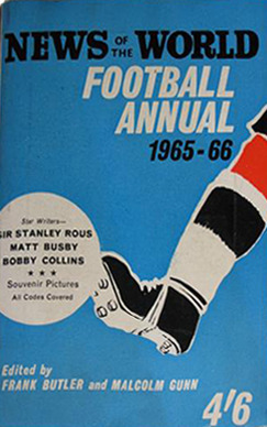News of the World Football Annual 1965-1966 (Paperback)