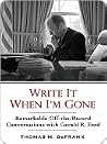 Write It When I'm...
