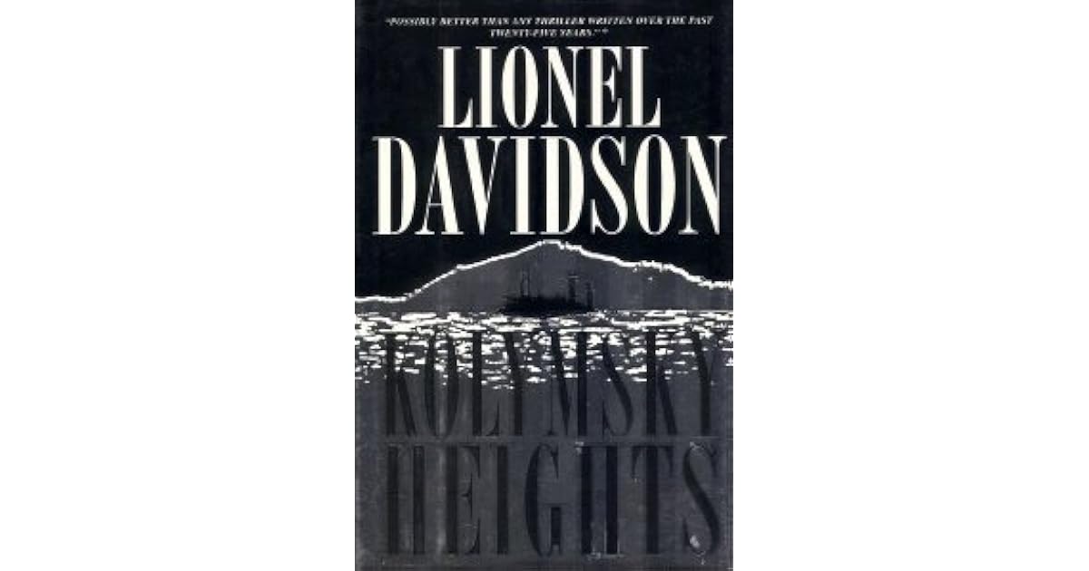 Lionel davidson biography 04 image