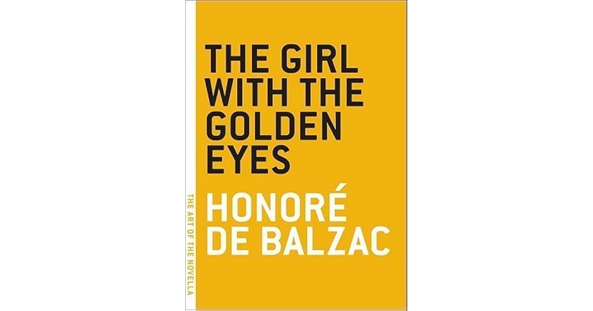 La Fille Aux Yeux D'Or by Honoré de Balzac
