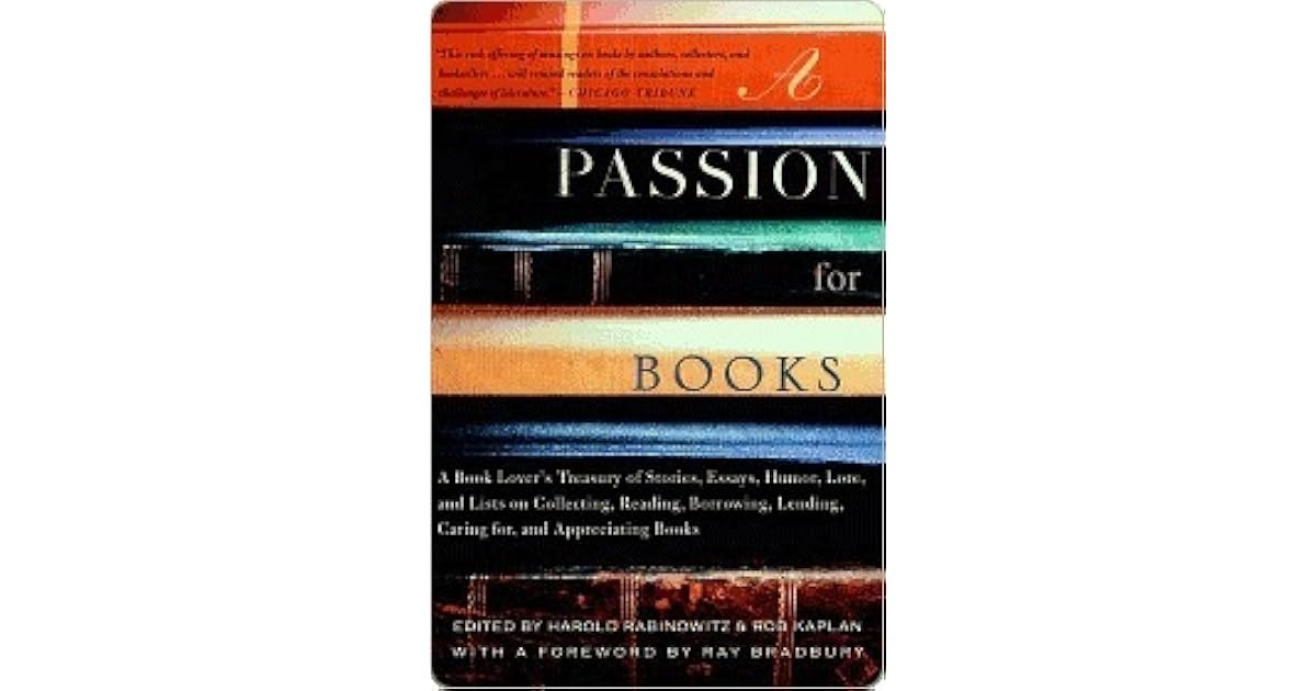 A Passion for Books by Harold Rabinowitz
