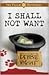 I Shall Not Want (The Psalm 23 Mysteries, #2)