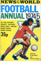 News of the World Football Annual 1974-1975