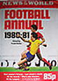 News of the World Football Annual 1980-1981 (Paperback)