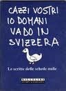 Cazzi vostri io domani vado in Svizzera: le scritte delle schede nulle (Paperback)