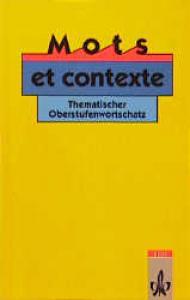 Mots et Contexte (Paperback)