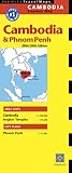 Cambodia & Phnom Penh Periplus Travel Map