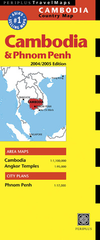 Cambodia & Phnom Penh Periplus Travel Map