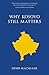 Why Kosovo Still Matters by Denis MacShane