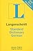 Langenscheidt Standard Dictionary German by Langenscheidt