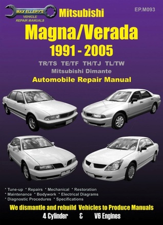 Mitsubishi Magna/Dimante 1991 to 2005: Automobile Repair Manual