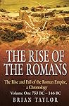 The Rise of the Romans: The Rise and Fall of the Roman Empire, 753 Bc - 476 Ad, a Chronology