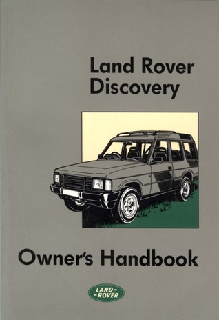 LAND ROVER DISCOVERY OWNERS HANDBOOK: SJR 820 Enhb 90