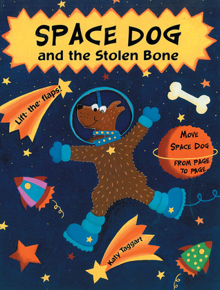 Space Dog and the Stolen Bone: Dog on String w Acetates & Flaps