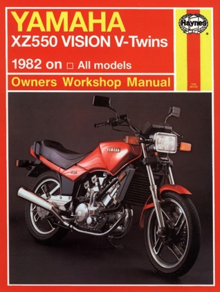 Yamaha XZ 550 Vision V-Twins Owners Workbook Manual, No. M821: 1982 on