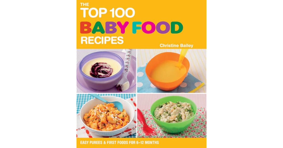 The Top 100 Baby Food Recipes Easy Purees & First Foods for 612