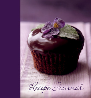 JOURNAL:  Violet Cupcake Large Recipe Journal (Hardcover)