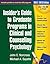 Insider's Guide to Graduate Programs in Clinical and Counseli... by John C. Norcross