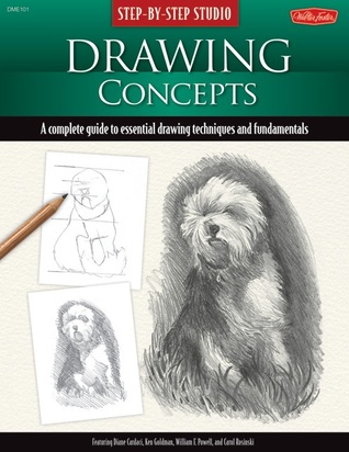 Walter Foster Step by Step Studio Drawing Concepts Book