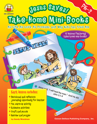 Jesus Saves! Take-Home Mini-Books, Grades PK - 2