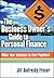 The Business Owner's Guide to Personal Finance: When Your Business Is Your Paycheck