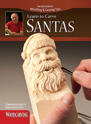 Santas Study Stick Kit (Learn to Carve Faces with Harold Enlow): Learn to Carve Santas Booklet & Santa Study Stick (Fox Chapel Publishing) Hand-Cast Resin Study Stick with Step-by-Step Instructions