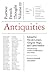 Antiquities (Postwar French Thought)