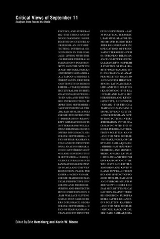 The Critical Views of September 11: Analyses from Around the World