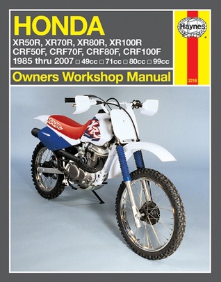 Haynes Honda XR & CRF 50/70/80/100 Owners Workshop Manual: 1985 thru 2007 (Owners Workshop Manual)