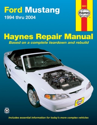 Ford Mustang 1994 thru 2004 Haynes Repair Manual