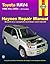 Toyota RAV4 1996 Thru 2005: All Models (Haynes Repair Manual)