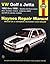 VW Golf, GTI & Jetta (93-98),Cabrio (95-02), with 1.8L & 2.0L Gas Engines & 1.9L Diesel Engine Haynes Repair Manual (Does not include 2.8L VR6 engine.)