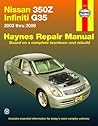 Nissan 350Z & Infiniti G35 2003 thru 2008 Haynes Repair Manual