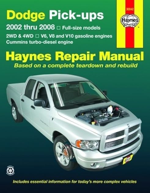 Dodge Pick-ups: 2002 thru 2008 (Haynes Repair Manual)